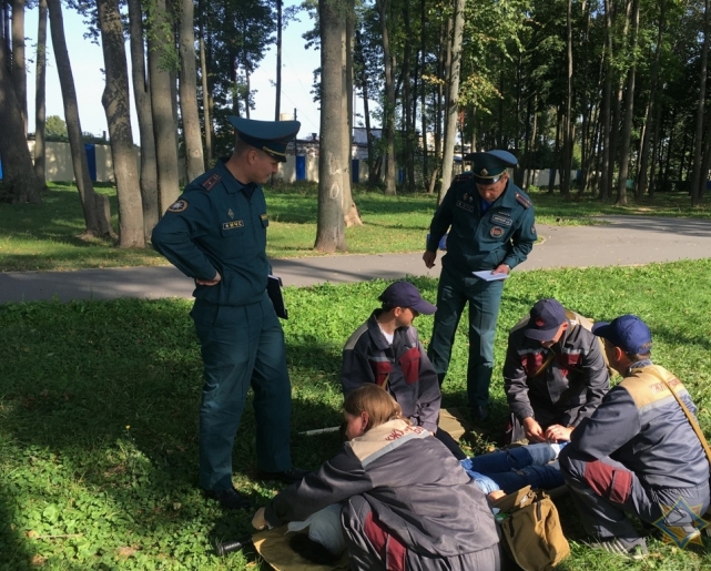 В Ветковском районе прошли комплексные учения по гражданской обороне
