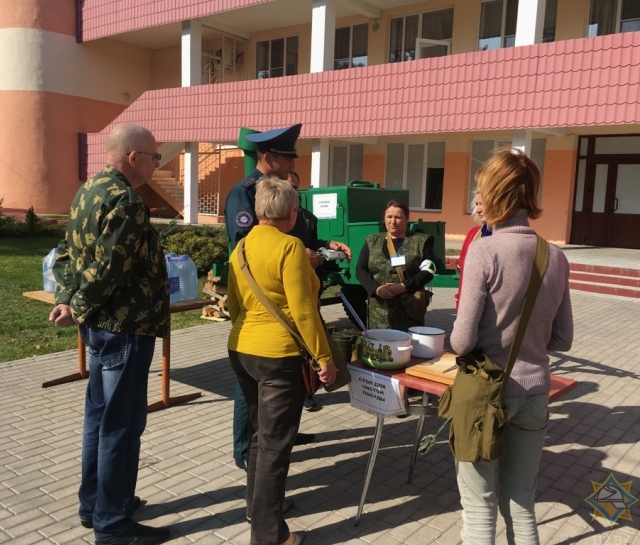 В Ветковском районе прошли комплексные учения по гражданской обороне