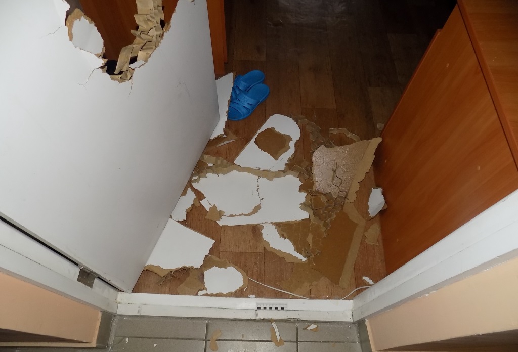 В Осиповичах парень повредил 7 дверей в общежитии из-за замечания вахтера