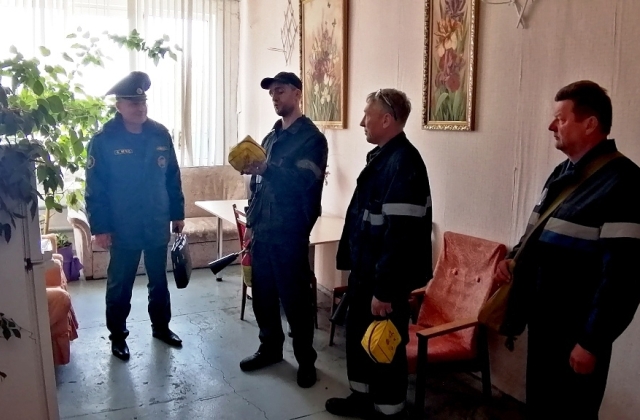 Светлогорск: на предприятии «СохимТранс» спасатели провели штабную тренировку