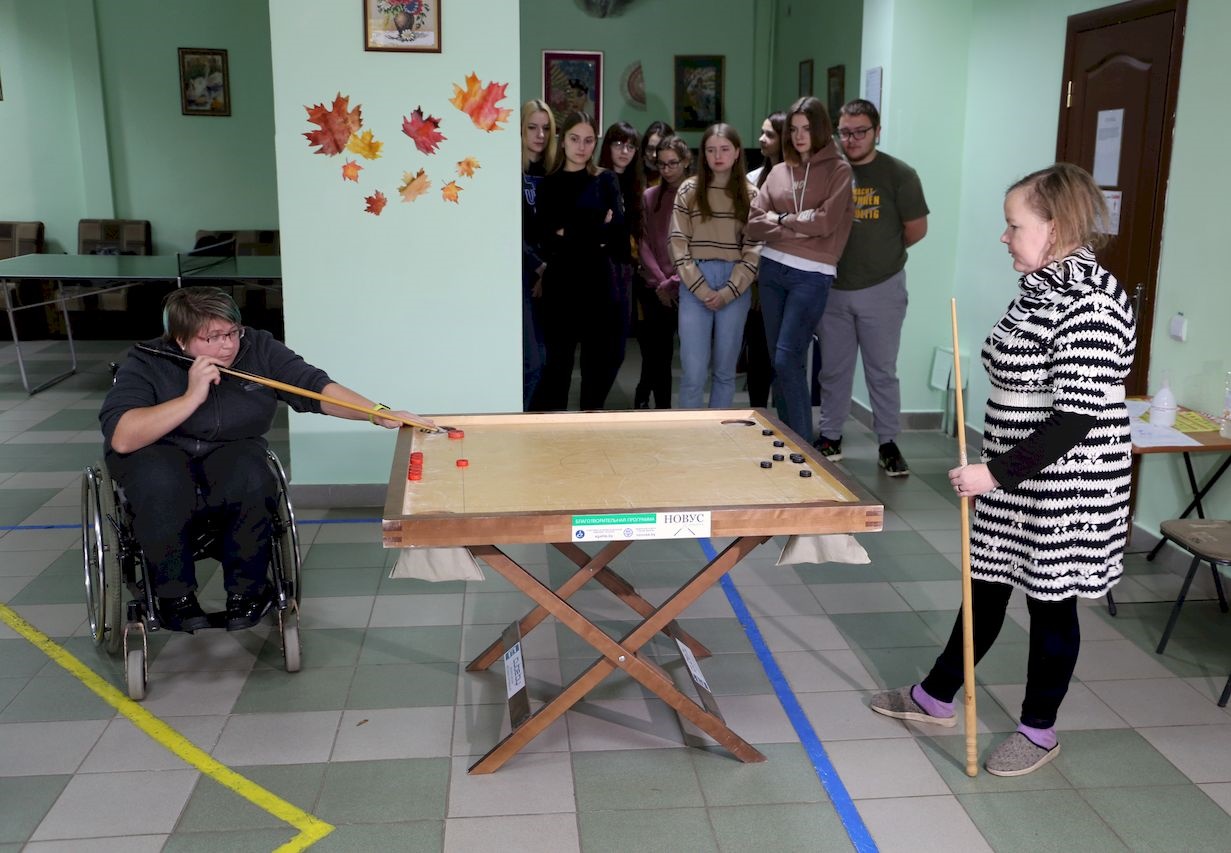 В Могилеве прошел турнир по шашкам среди инвалидов по зрению