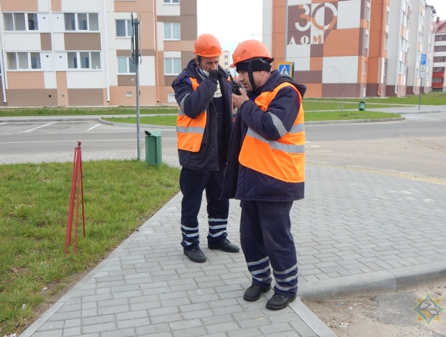 В Петриковском районе спасатели провели учения