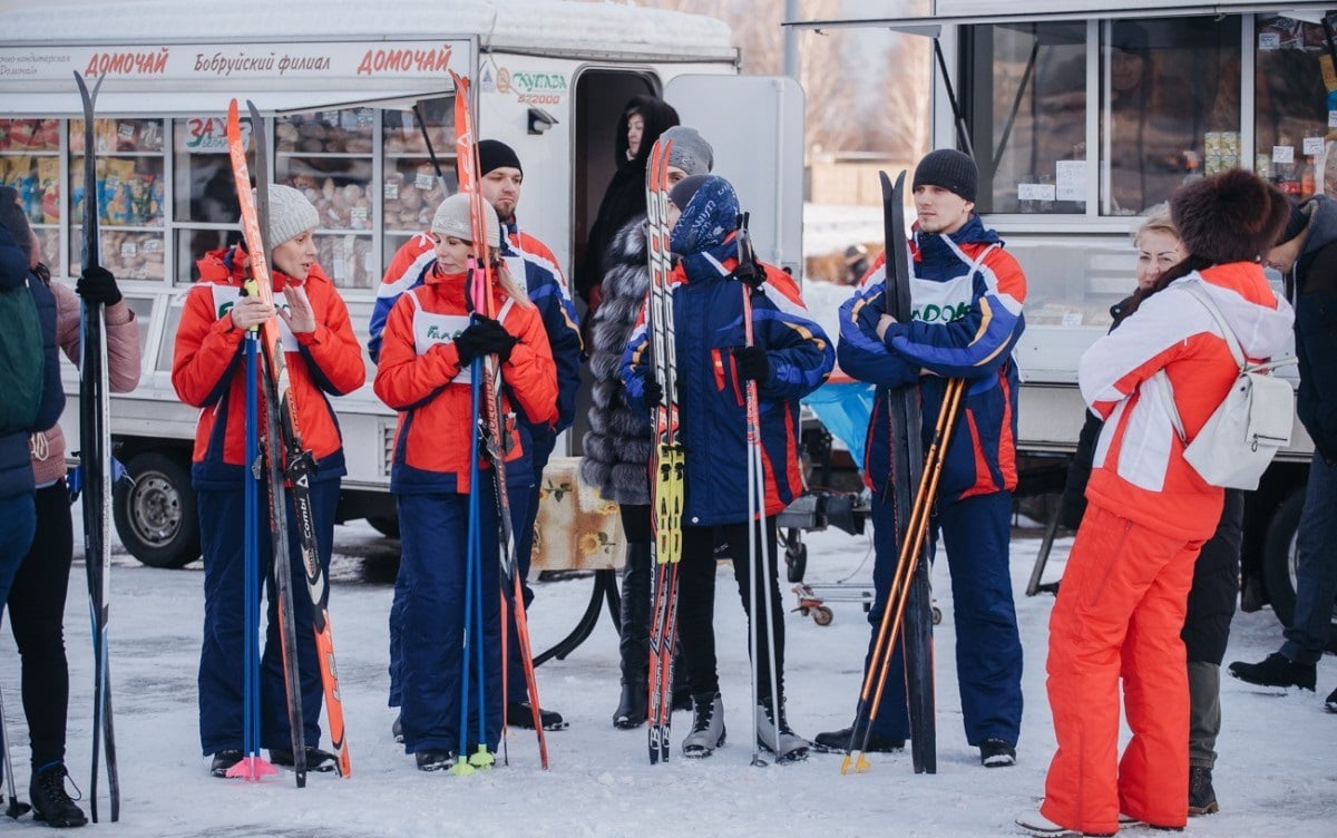 В Бобруйске прошел праздник «Бобруйская лыжня – 2021»