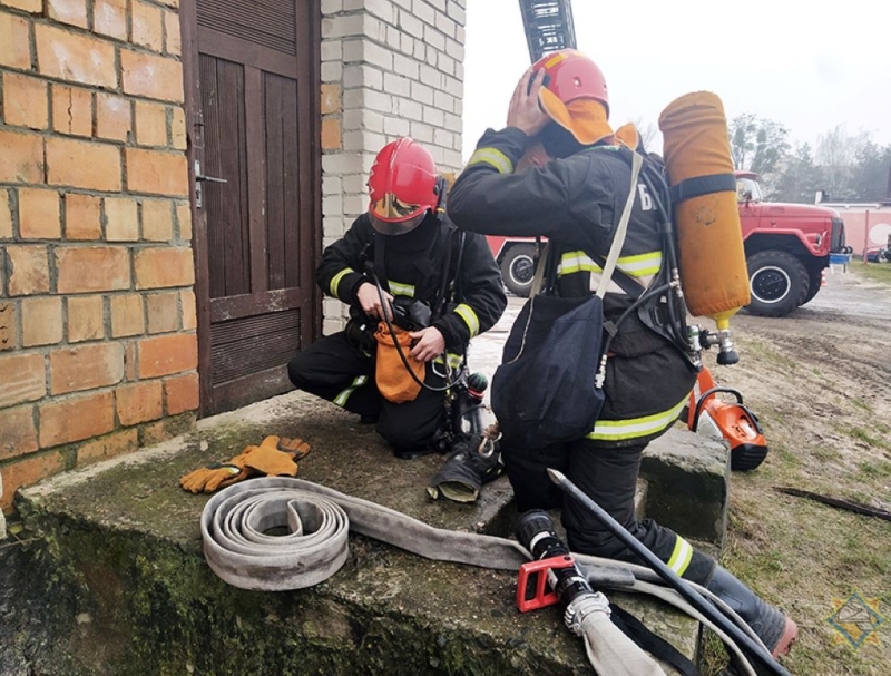 Малорита: спасатели отработали навыки