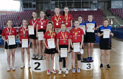 Спортсмены Могилева победили в командном чемпионате Беларуси по настольному теннису
