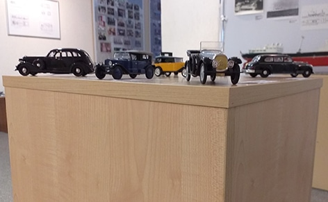 Выставка миниатюрных ретро-автомобилей открылась в Быхове