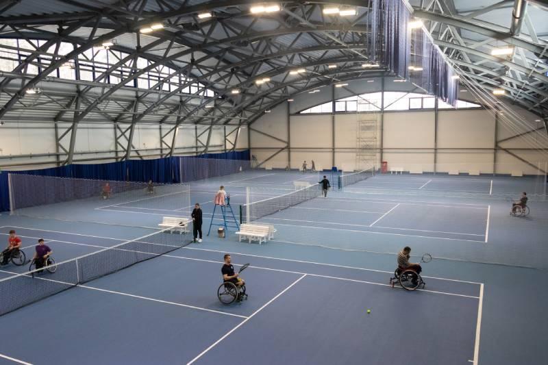 В Могилеве прошел турнир среди теннисистов на колясках