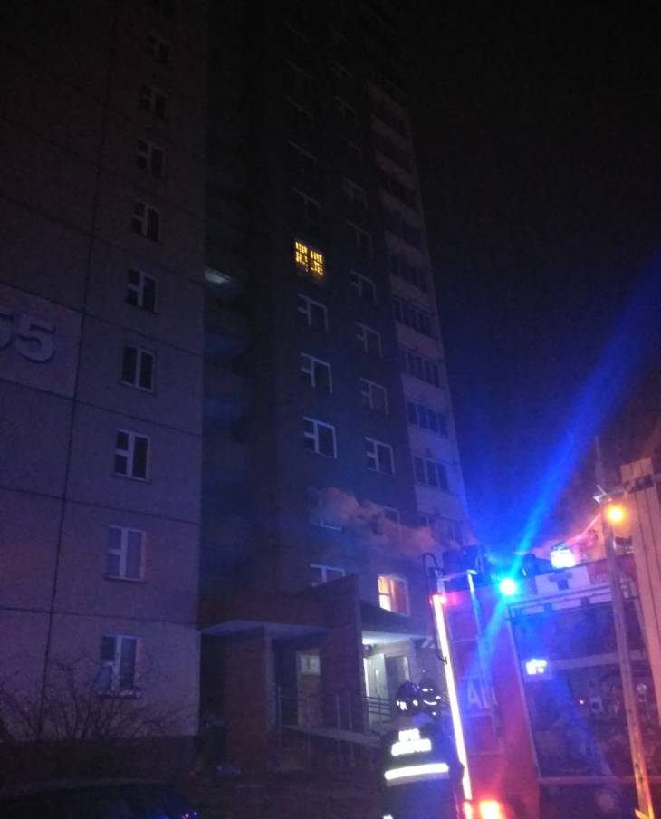 На Шпилевского в Минске спасли погорельца и эвакуировали еще несколько человек
