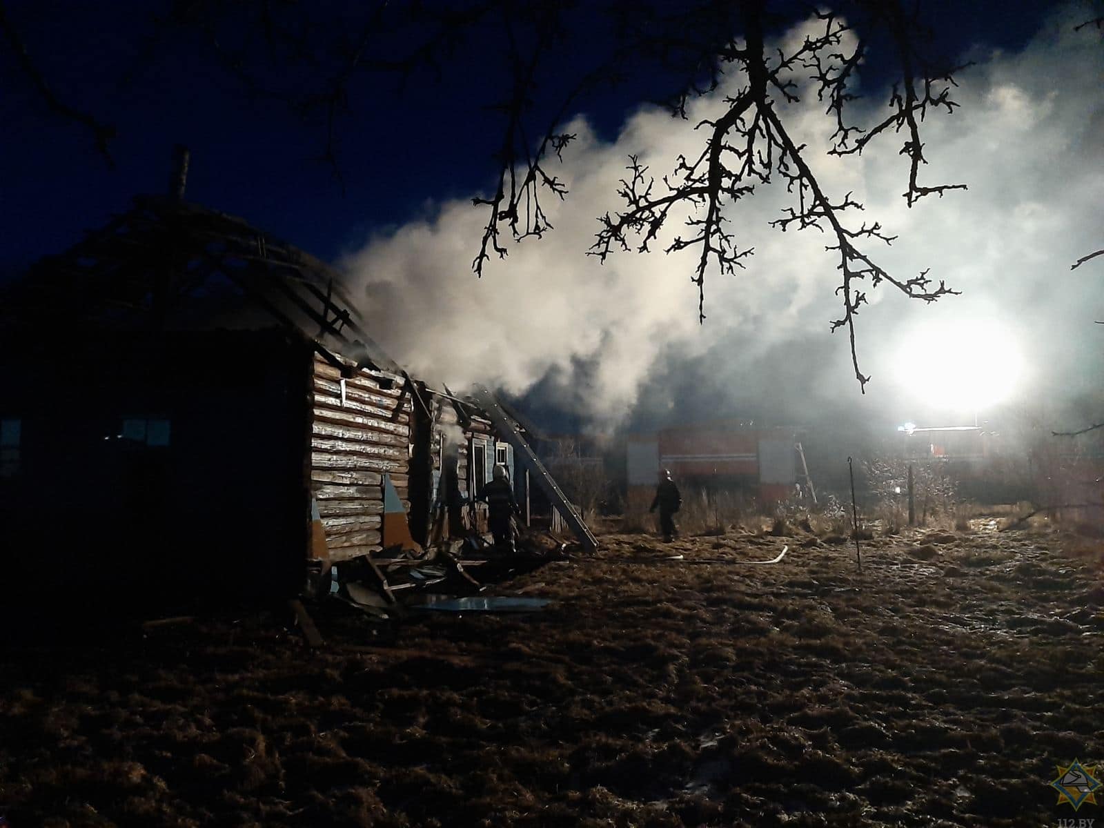 В Шумилинском районе на пожаре погиб мужчина
