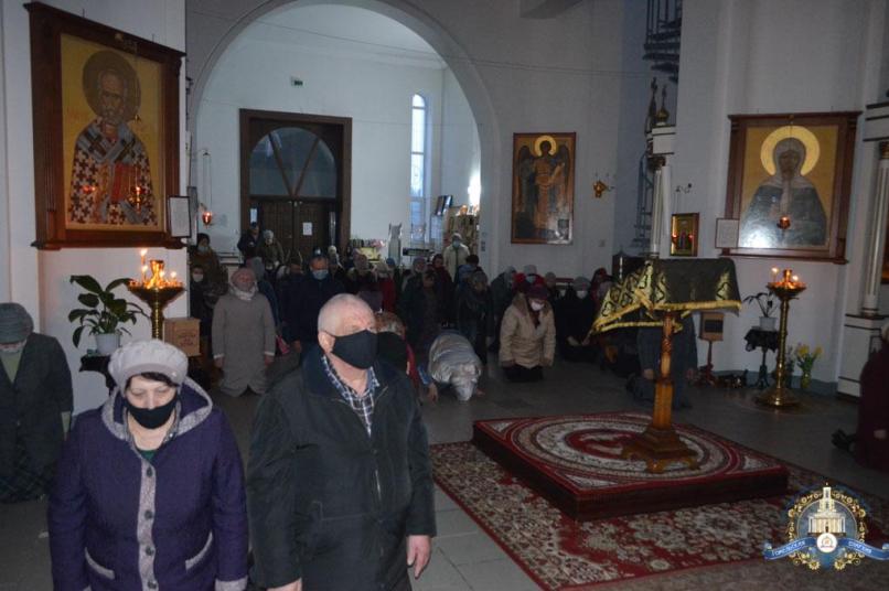 Божественная литургия Преждеосвященных Даров в Светлогорске
