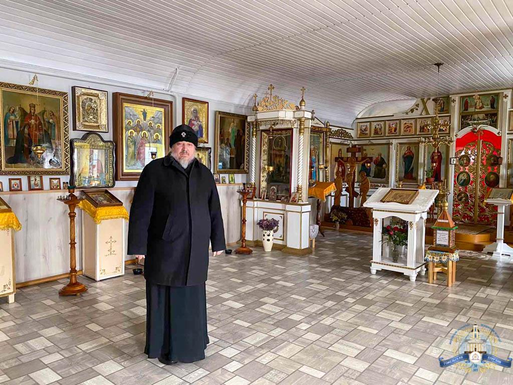 Архиепископ Стефан с рабочим визитом посетил храмы Гомельской епархии