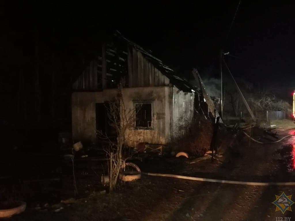 В Браславе на пожаре погибла 68-летняя пенсионерка