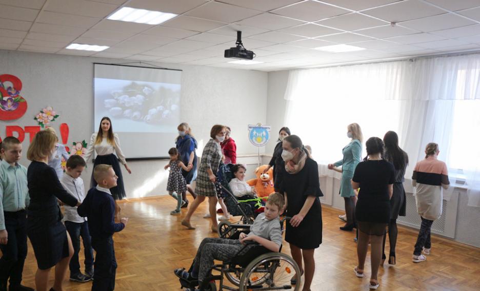 В Могилевском центре коррекционно-развивающего обучения открыли спортзал