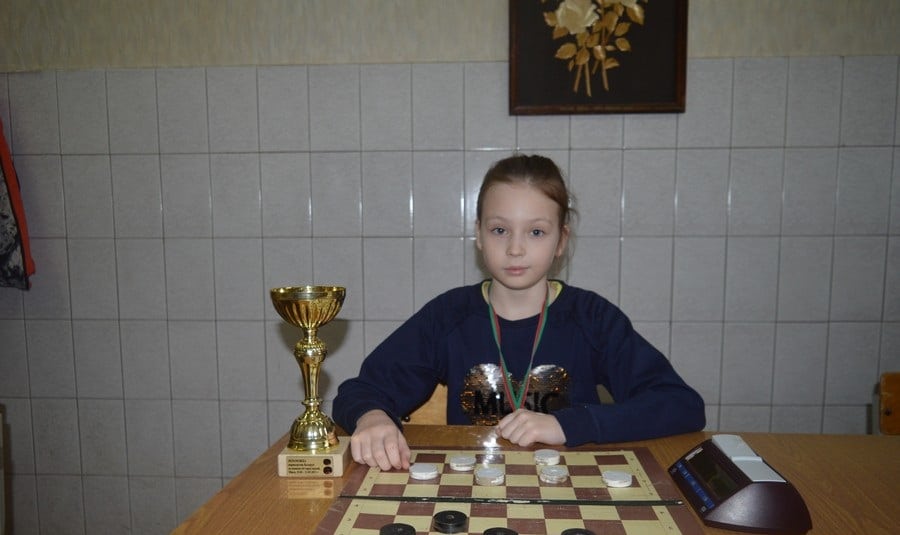 Юная витебская шашистка представит страну на чемпионате Европы в Турции