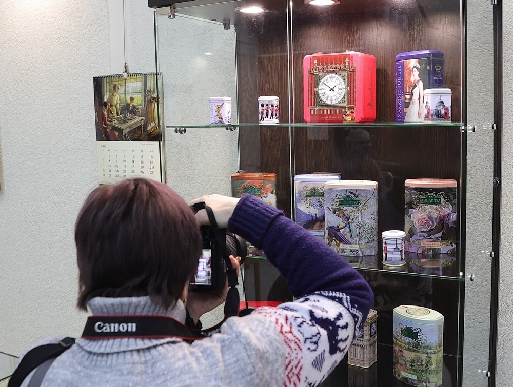 В Витебском музее открылась выставка, посвященная чаю и его упаковке