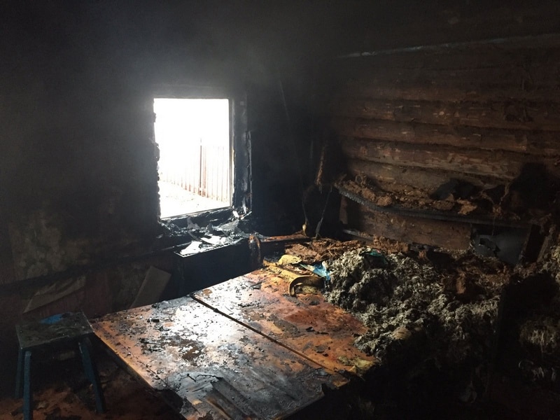 В Кореличском районе 28 февраля при пожаре погиб мужчина