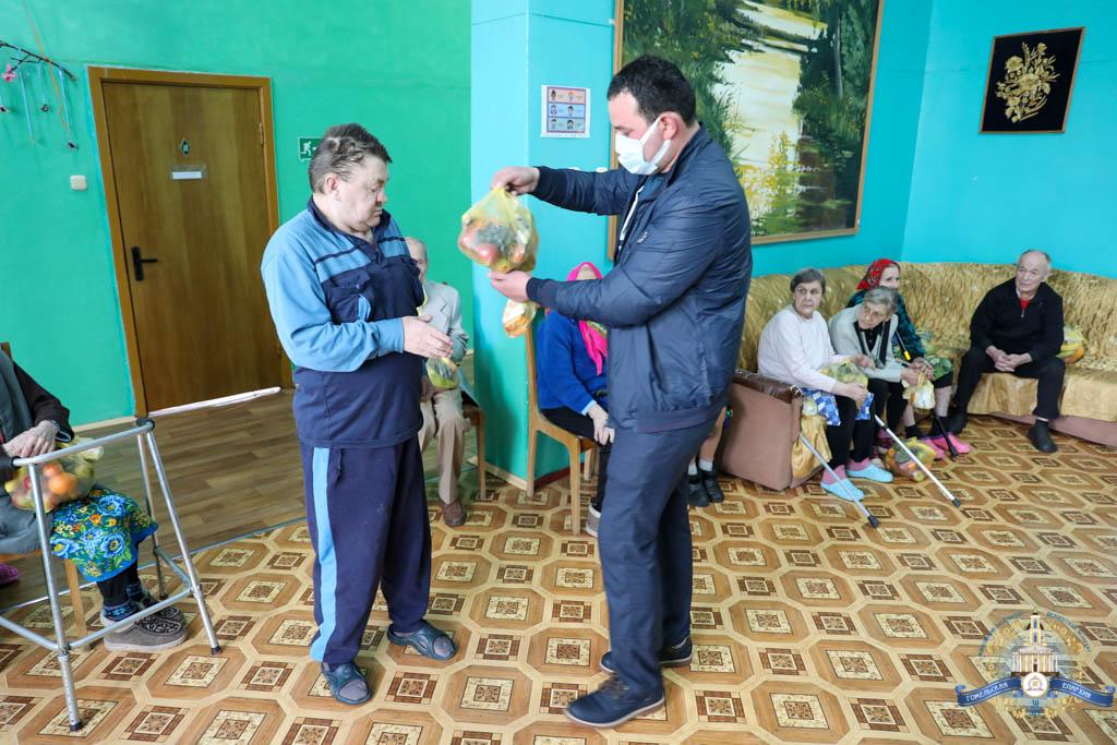 Встреча с насельниками территориального центра социального обслуживания в Светлогорске