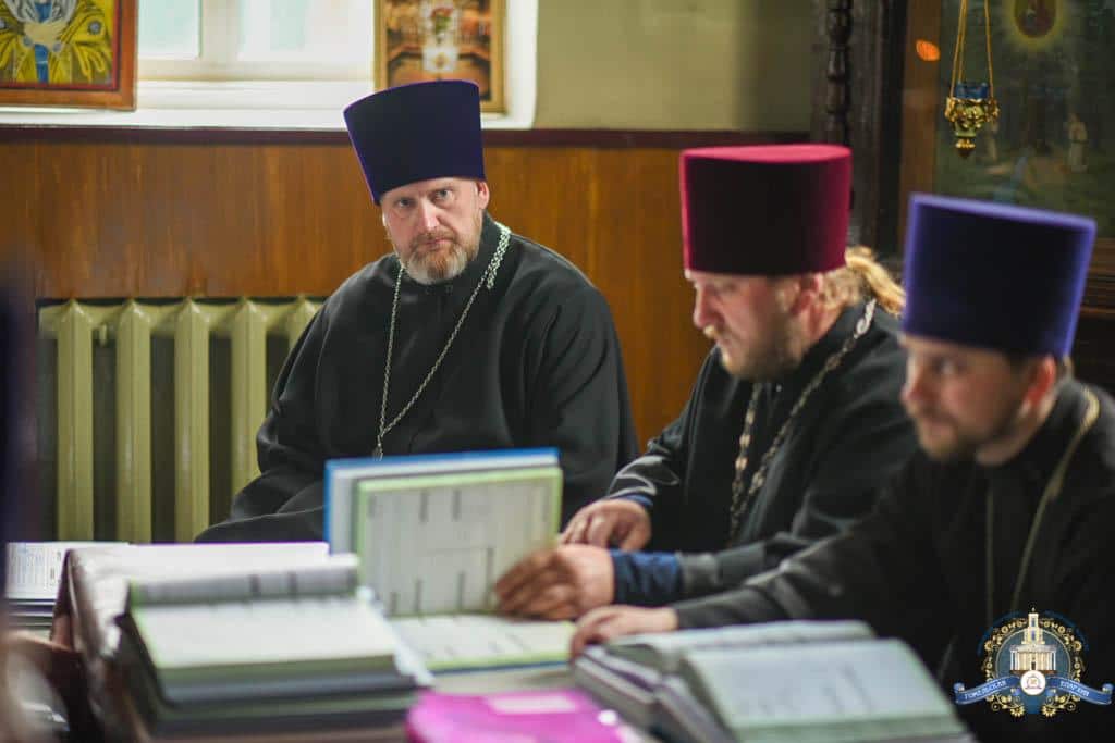 Архиепископ Стефан возглавил собрание духовенства Добрушского благочиния и встретился с главой райисполкома