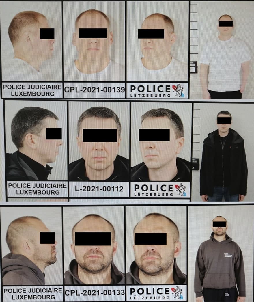 В Люксембурге задержаны трое жителей Полоцка