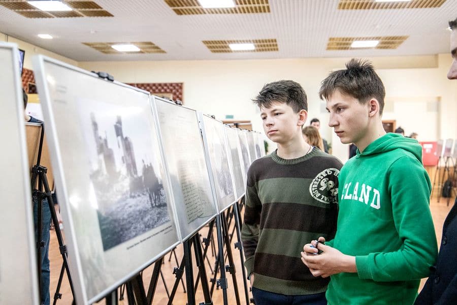 В Полоцком университете открылась выставка «Партизаны Беларуси»