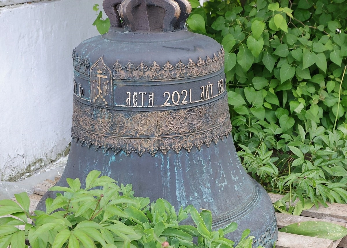 В Витебском Свято-Покровском кафедральном соборе появился новый колокол