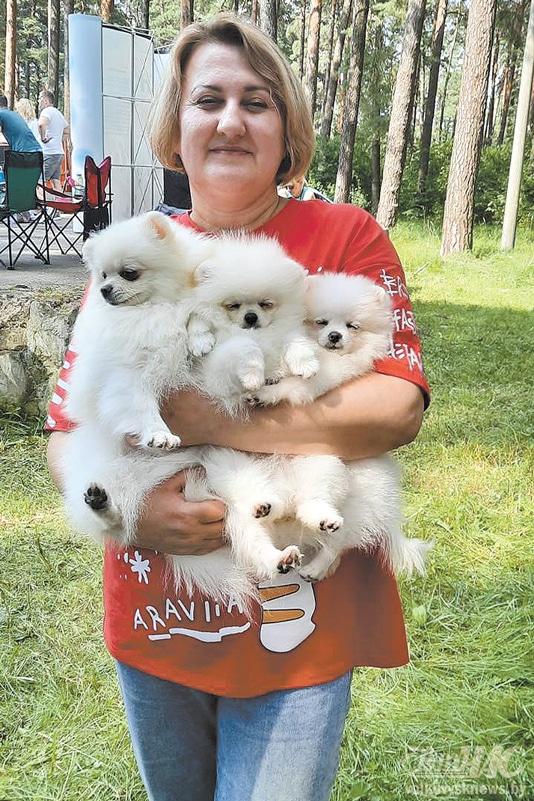 В Волковыске прошла региональная и международная выставка собак