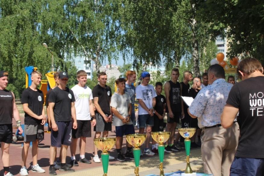В Могилеве прошел молодежный чемпионат по Street Workout