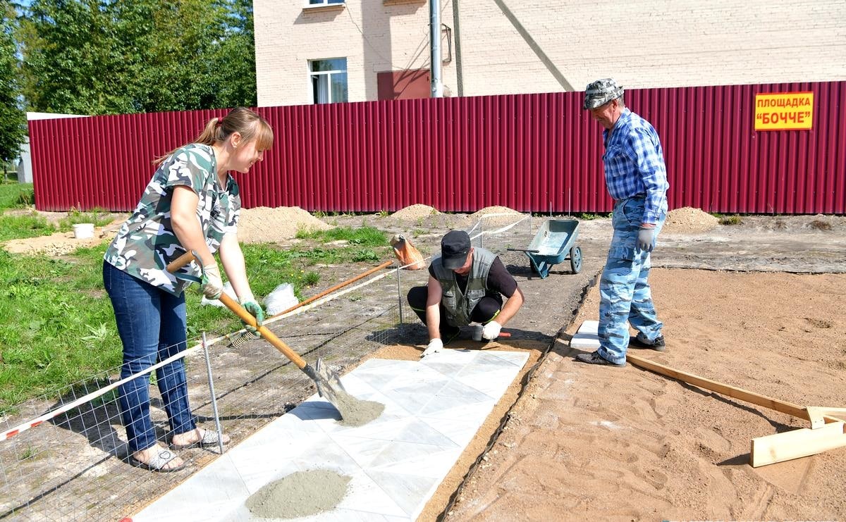 В агрогородке Кировская скоро откроется инклюзивная площадка «Добрый сад»