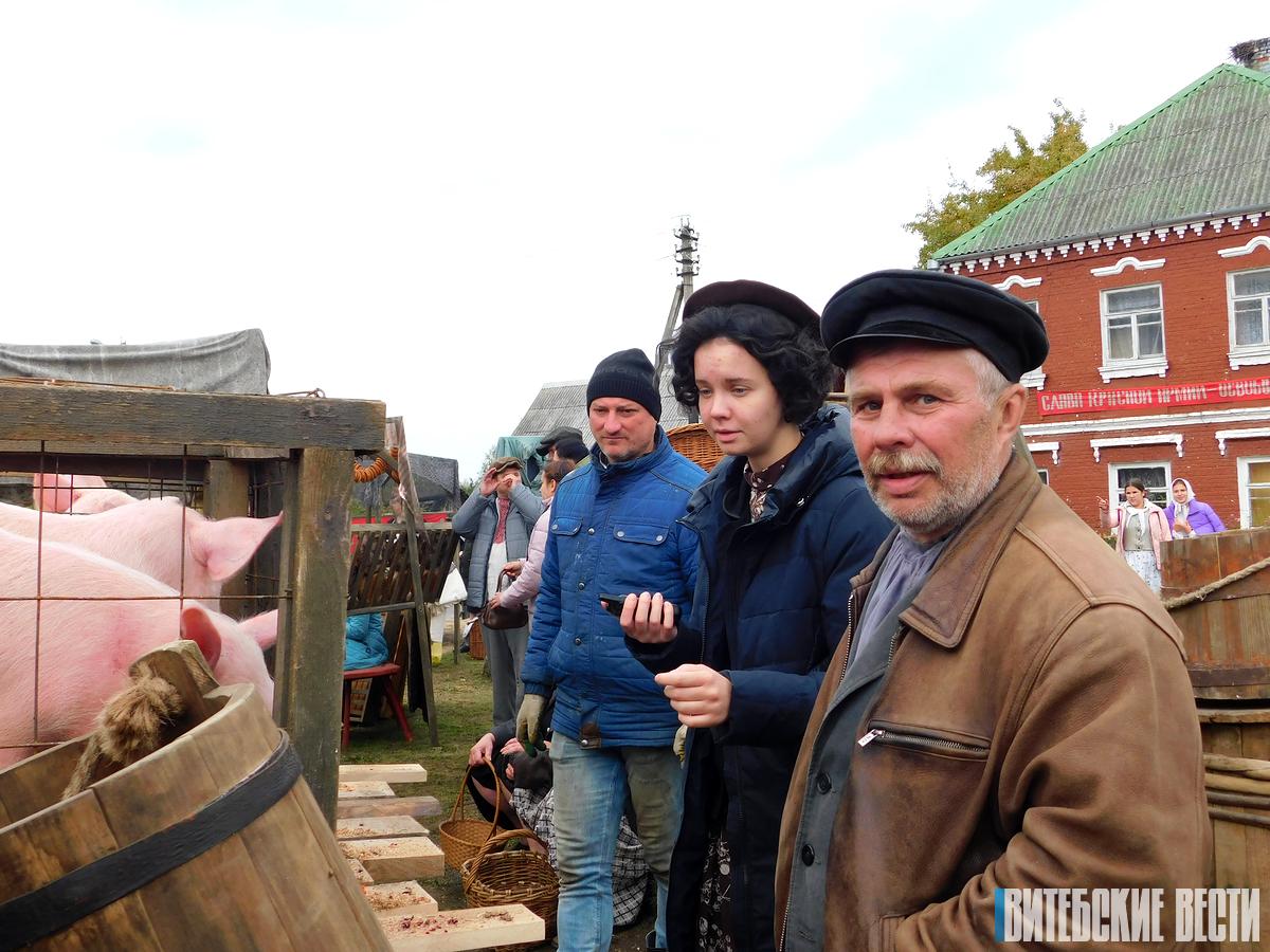 На Браславщине проходят съемки военной драмы «Голем»