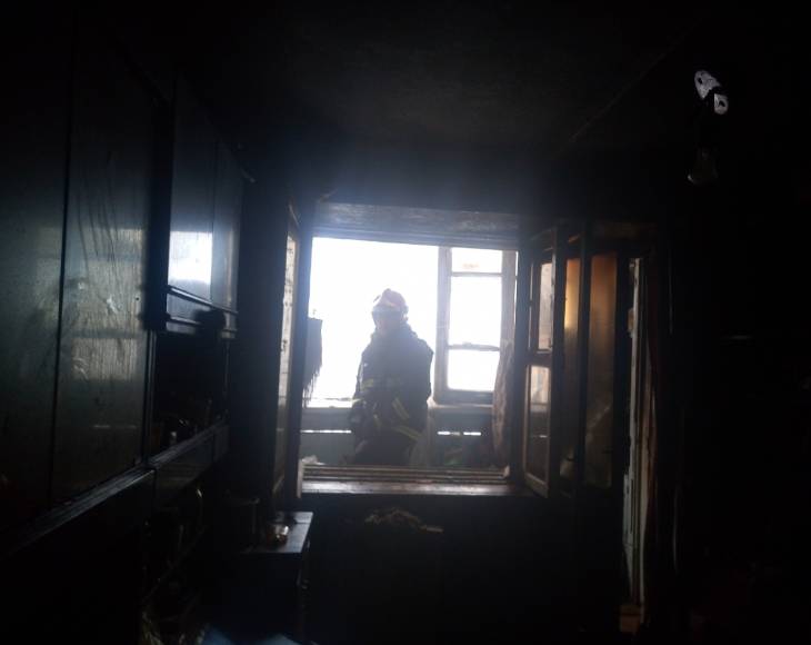 В Могилеве тушили квартиру, один человек погиб