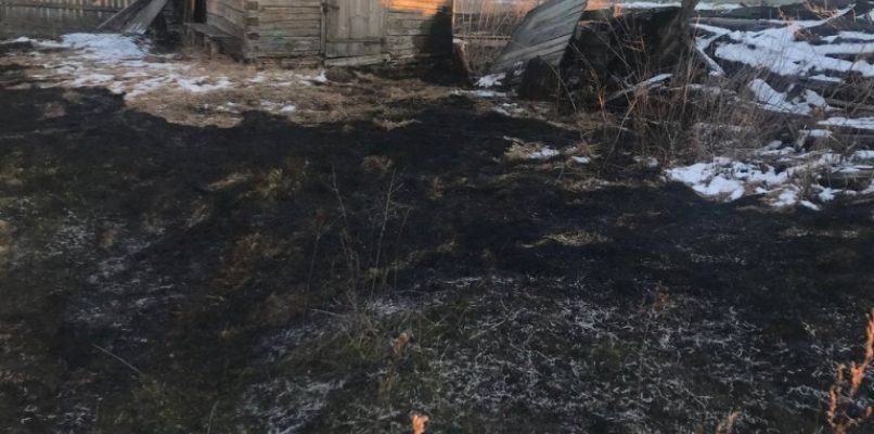 В Речицком районе при выжигании травы погиб мужчина