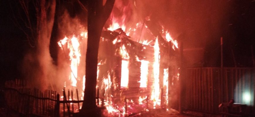 На пожаре в Жлобинском районе погиб пенсионер