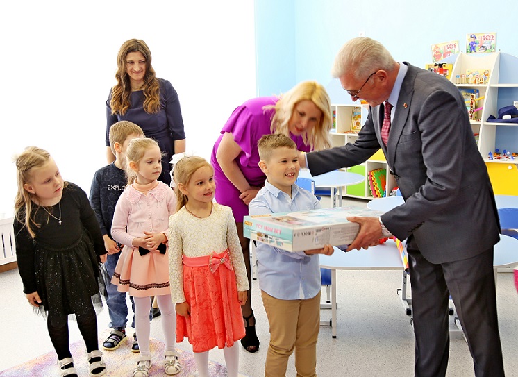 В Шклове открыли новый детский сад