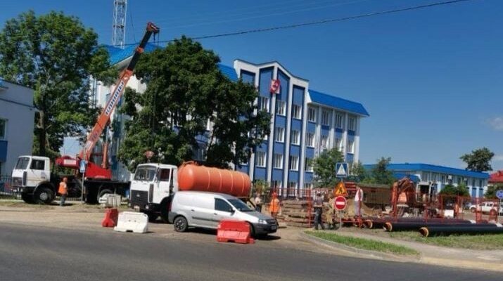 ремонт дороги