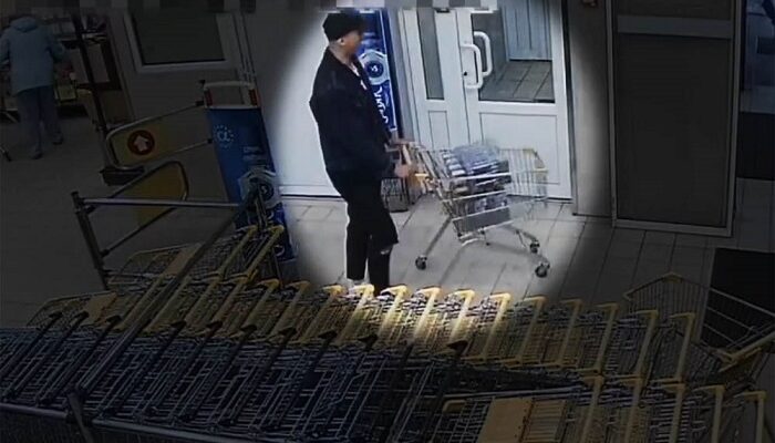 В Бресте покупатель в магазине наполнил тележку алкоголем и пропал