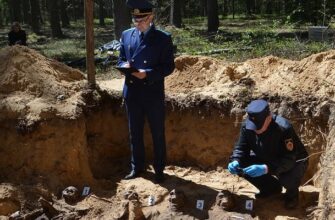 В Гомельской области установлено новое захоронение мирных граждан времен войны