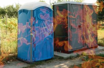 В Бресте подожгли общественный туалет