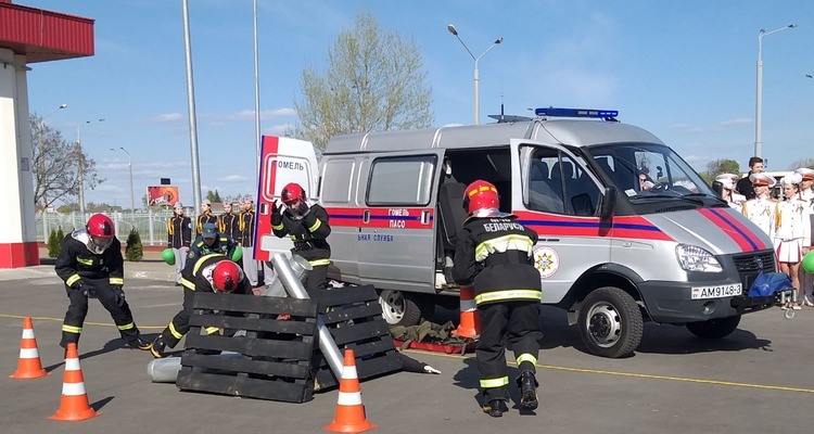 В Гомеле построили новую пожарную часть