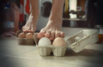 ходьба по яйцам