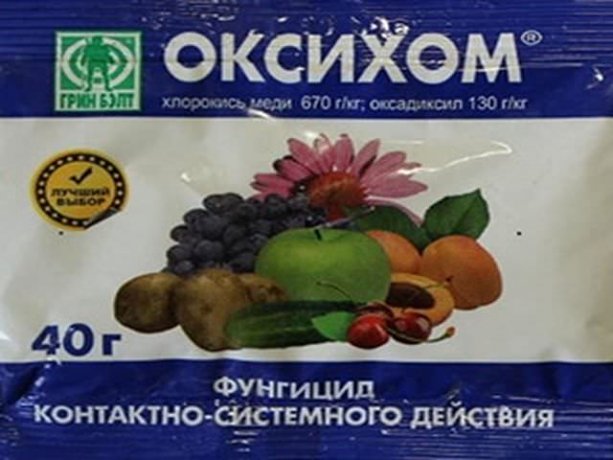 Удобрение Оксихом для томатов: инструкция по применению фунгицида