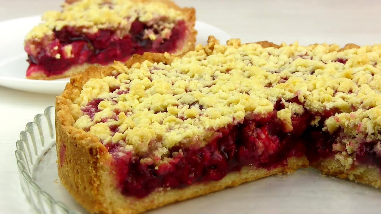 Пирог с вишней – вкусный и быстрый рецепт в духовке. Готовим вишневые десерты