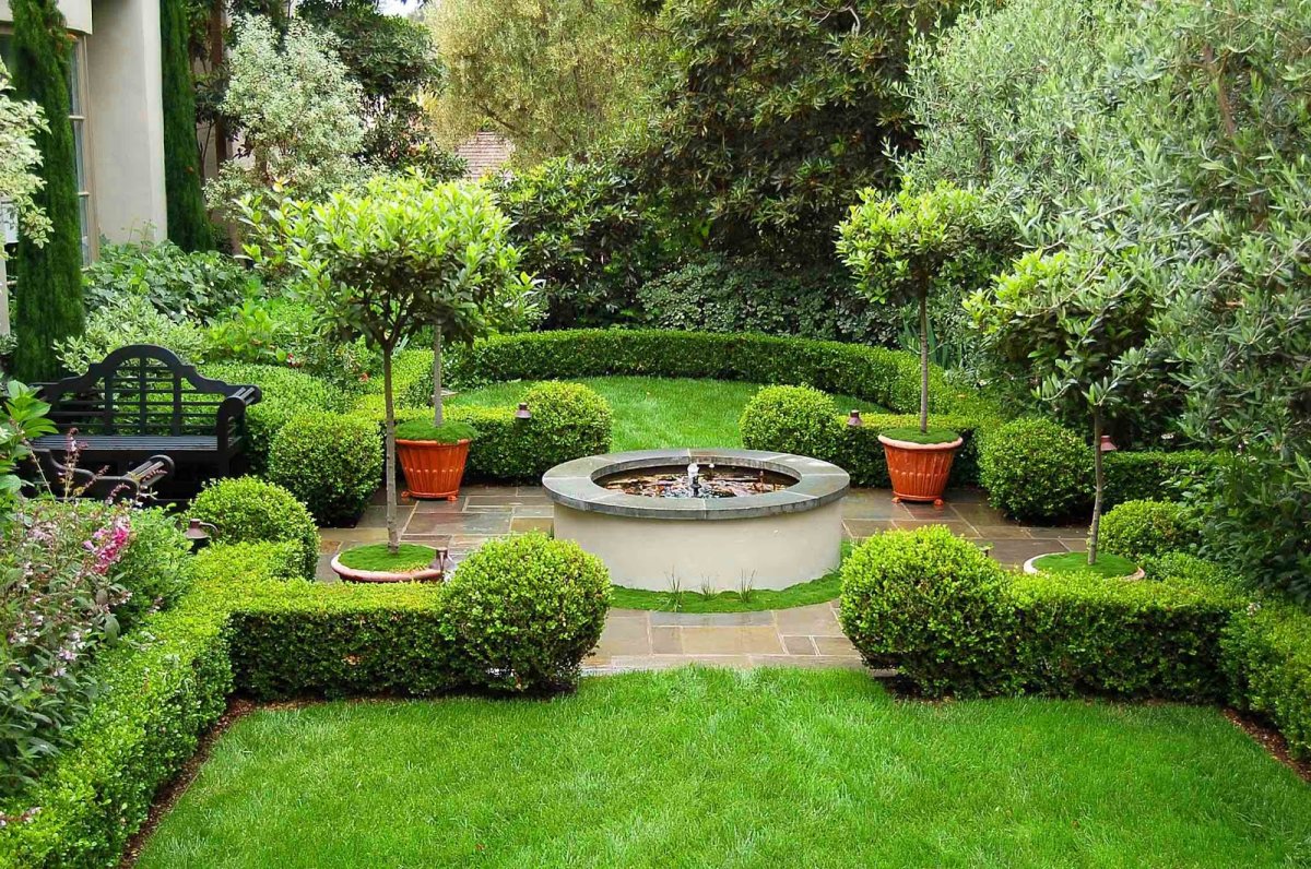 Как красиво оформить сад, выполнить ландшафтный дизайн в средиземноморском стиле